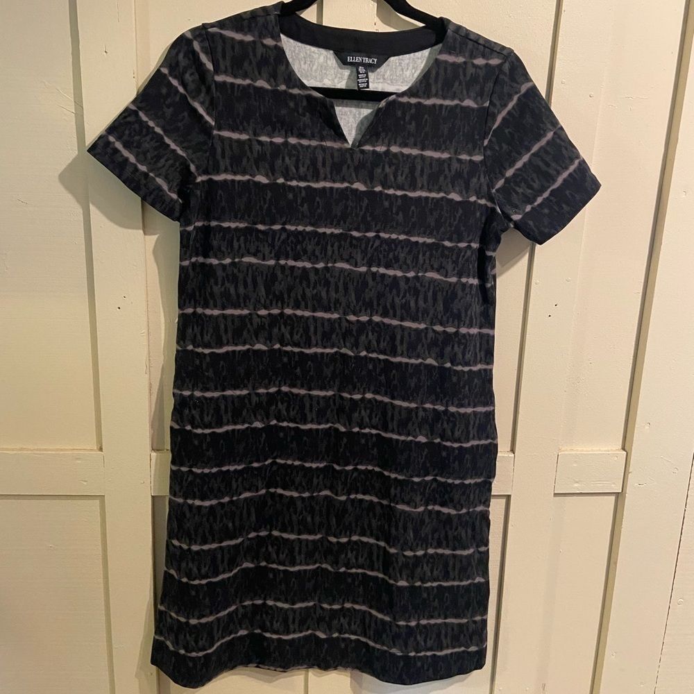 Ellen Tracy tye dye T-shirt dress size small